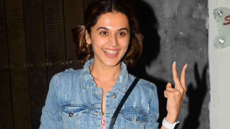 Taapsee Pannu was seen in 'Judwaa 2' last year. Taapsee Pannu was seen in 'Judwaa 2' last year.