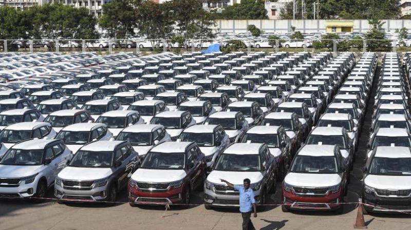 FADA on Wednesday said passenger vehicle retail sales in August declined 7.12 per cent to 1,78,513 units. (PTI Photo)