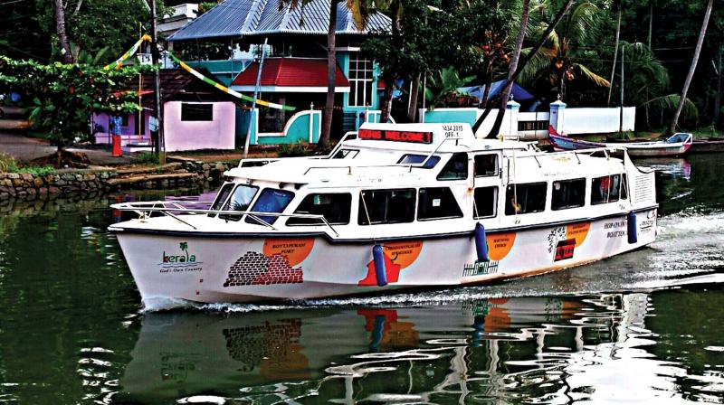 The tourist boat service connecting heritage tourism destinations along the Muziris circuit has got an impetus with the ongoing third edition of the Kochi Muziris Biennale. The tourist boat service connecting heritage tourism destinations along the Muziris circuit has got an impetus with the ongoing third edition of the Kochi Muziris Biennale.