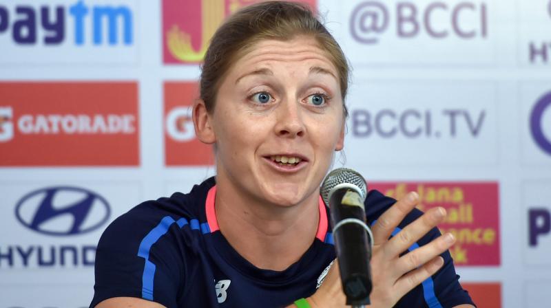 England womens cricket captain Heather Knight. PTI Photo