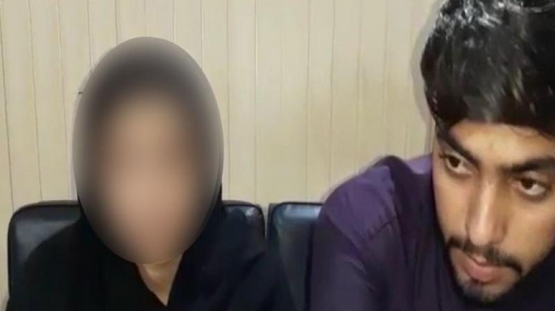 Family of Jagjit Kaur said they will self immolate in-front of Punjab Governor's house if the girl was not released. (Photo: ANI) Family of Jagjit Kaur said they will self immolate in-front of Punjab Governor's house if the girl was not released. (Photo: ANI)