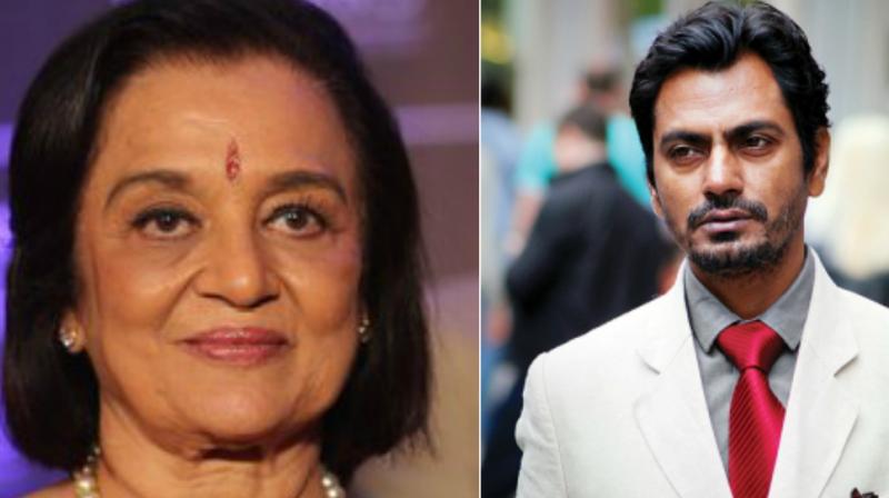 Asha Parekh and Nawazuddin Siddiqui. Asha Parekh and Nawazuddin Siddiqui.