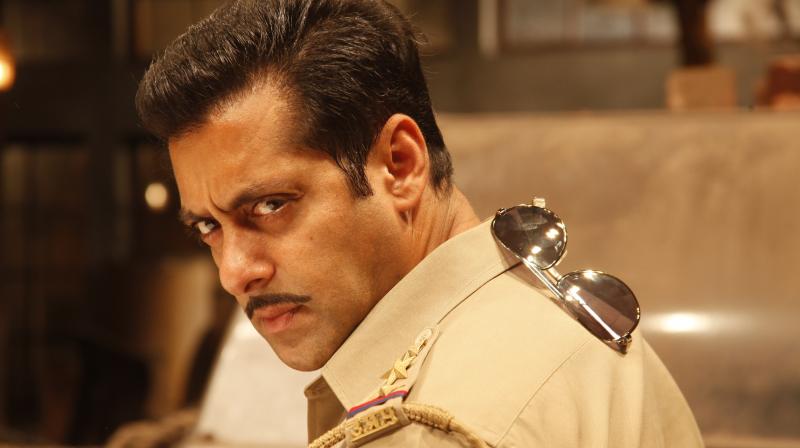 Salman Khan in Dabangg (2010). Salman Khan in Dabangg (2010).