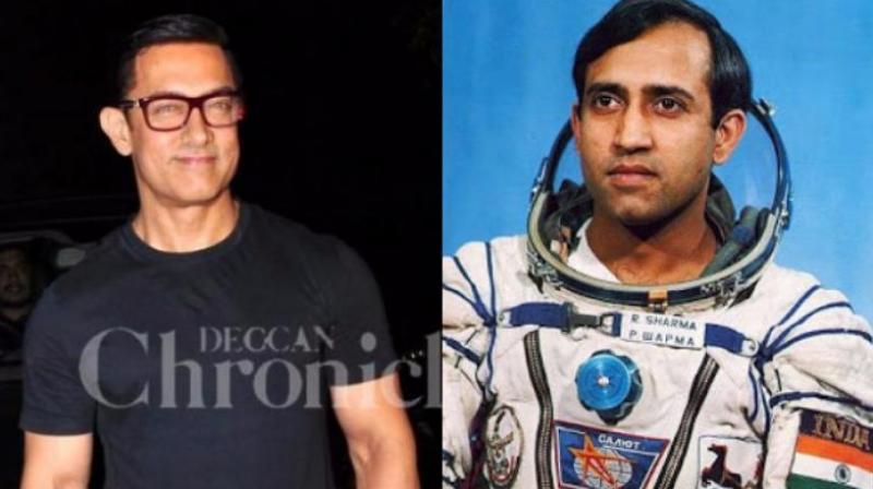 Aamir Khan as Rakesh Sharma. Aamir Khan as Rakesh Sharma.