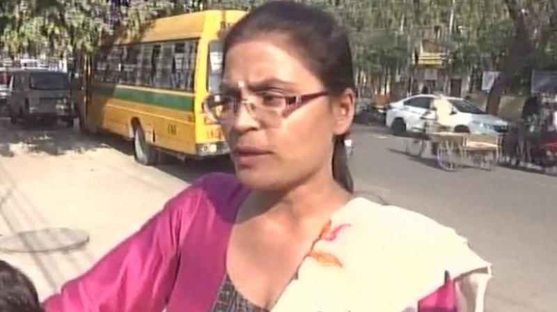 The mother of the victim said the doctor says his eardrums are permanently damaged and demanded the teacher is removed from the job. (Photo: ANI) The mother of the victim said the doctor says his eardrums are permanently damaged and demanded the teacher is removed from the job. (Photo: ANI)