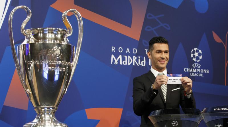Also, three-time defending champion Real Madrid will first play at Ajax, while Barcelona was drawn with Lyon. (Photo: AP) Also, three-time defending champion Real Madrid will first play at Ajax, while Barcelona was drawn with Lyon. (Photo: AP)