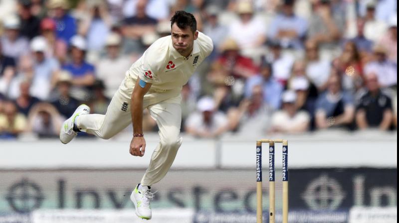 Anderson has taken 487 wickets at 27.90 apiece in 126 Tests but his 43 on Australian soil have come at a more expensive average of 38.44. (Photo:AP) Anderson has taken 487 wickets at 27.90 apiece in 126 Tests but his 43 on Australian soil have come at a more expensive average of 38.44. (Photo:AP)