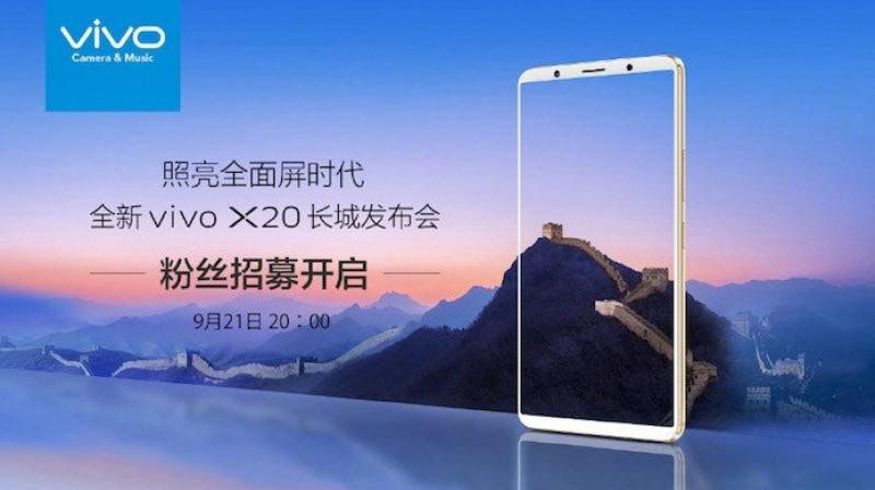 Previous leaks claims that the X20 will boast a 5.2-inch full-HD display with 1080 x 1920 pixel resolution. The smartphone is expected to be fuelled by a 3500mAh battery. Previous leaks claims that the X20 will boast a 5.2-inch full-HD display with 1080 x 1920 pixel resolution. The smartphone is expected to be fuelled by a 3500mAh battery.
