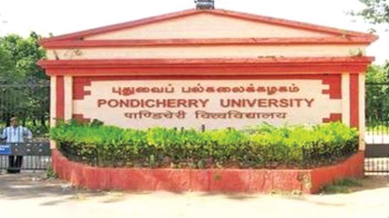 The name of the Pondicherry University was not on the application form issued by CBSE for the University Grants Commission's (UGC) National Eligibility Test (NET) 2018. The name of the Pondicherry University was not on the application form issued by CBSE for the University Grants Commission's (UGC) National Eligibility Test (NET) 2018.