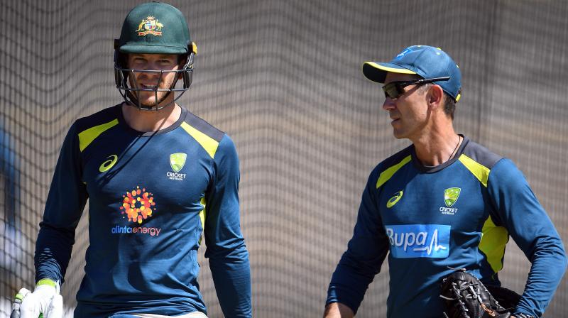 Langer said he was happy that his team could stand its ground against an aggressive India during the Test. (Photo: AFP) Langer said he was happy that his team could stand its ground against an aggressive India during the Test. (Photo: AFP)