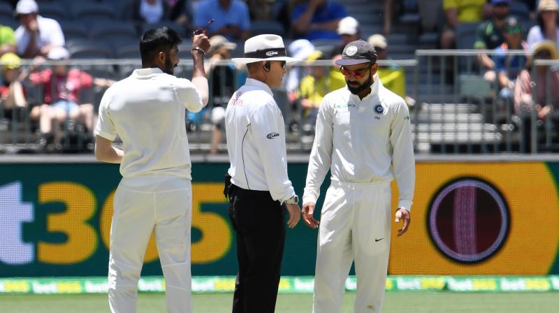 Allan Border, Mike Hussey, Mitchell Johnson and even India's Sanjay Manjrekar has expressed their displeasure over Kohli's on-field antics in the ongoing series Down Under. (Photo: AFP) Allan Border, Mike Hussey, Mitchell Johnson and even India's Sanjay Manjrekar has expressed their displeasure over Kohli's on-field antics in the ongoing series Down Under. (Photo: AFP)