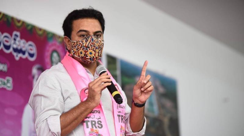 TRS working president K.T. Rama Rao on Wednesday demanded that the BJP offer an apology to the people of Telangana state for its failure to get the ITIR (IT Investment Region) project to Hyderabad.