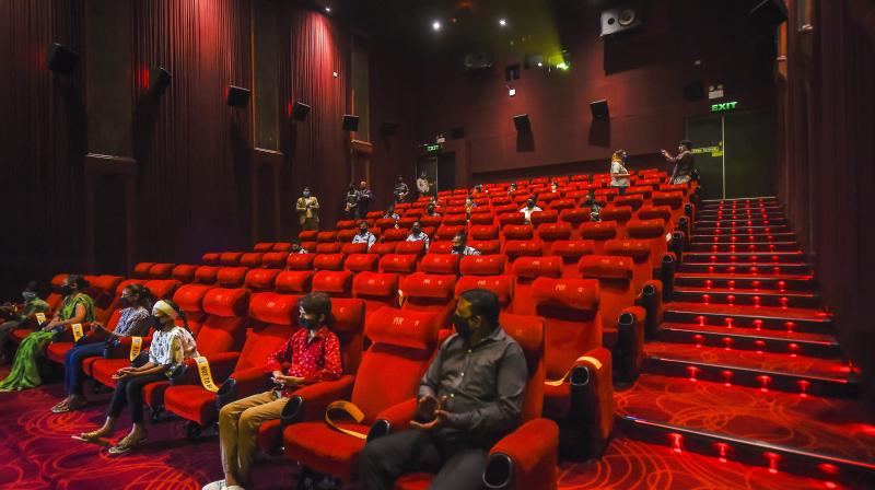 A majority of the 1,250 film theatres in the state had reopened after the caseload of the virus subsided, but with the number of cases rising in the second wave, film exhibitors are planning to stop screening of films. (Representational Photo: PTI)