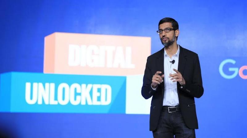 Google CEO, Sundar Pichai announces the launch of Digital Unlocked Google CEO, Sundar Pichai announces the launch of Digital Unlocked
