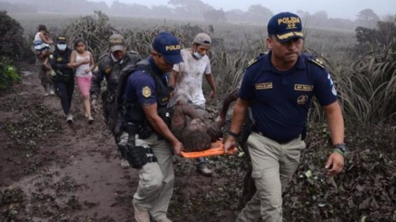 Another 20 people have been injured, and more than 2,000 evacuated near the volcano and several cities, including Antigua. (Photo: AFP) Another 20 people have been injured, and more than 2,000 evacuated near the volcano and several cities, including Antigua. (Photo: AFP)