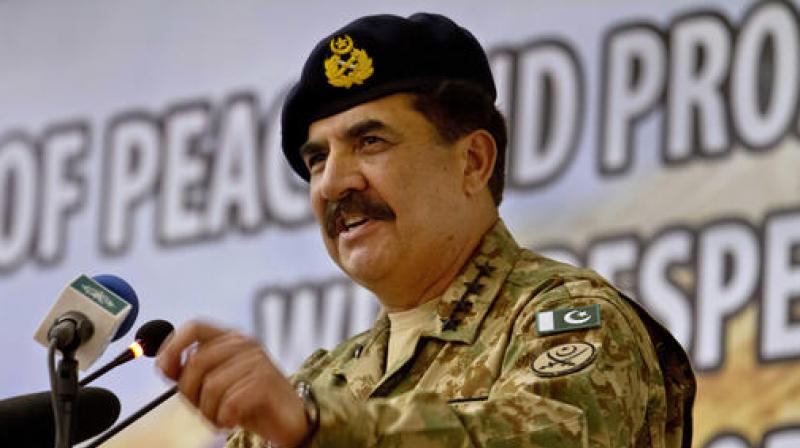Former Pakistan's Army Chief General Raheel Sharif. (Photo: AP) Former Pakistan's Army Chief General Raheel Sharif. (Photo: AP)