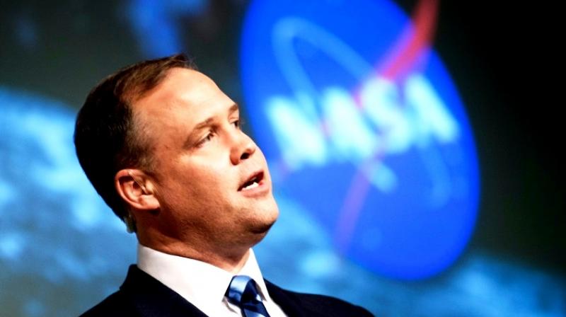 Jim Bridenstine, head of the US aerospace agency NASA, says he hopes to have austronauts back on the moon by 2028. (Photo: AFP) Jim Bridenstine, head of the US aerospace agency NASA, says he hopes to have austronauts back on the moon by 2028. (Photo: AFP)