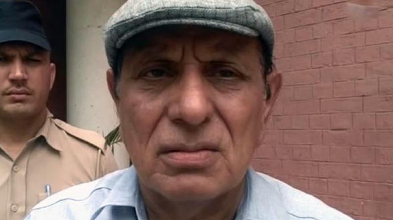 BJP Rajya Sabha MP D P Vats said, ‘I read about the withdrawal of cases against stone-pelters but I think those pelting stones should be shot dead.’ (Photo: ANI) BJP Rajya Sabha MP D P Vats said, ‘I read about the withdrawal of cases against stone-pelters but I think those pelting stones should be shot dead.’ (Photo: ANI)
