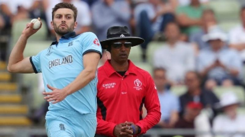 A throw to the stumps deflected off the bat of a diving Ben Stokes as he tried to complete a second run and raced to the boundary, with Sri Lankan umpire Kumar Dharmasena awarding six runs to England. (Photo:AFP) A throw to the stumps deflected off the bat of a diving Ben Stokes as he tried to complete a second run and raced to the boundary, with Sri Lankan umpire Kumar Dharmasena awarding six runs to England. (Photo:AFP)