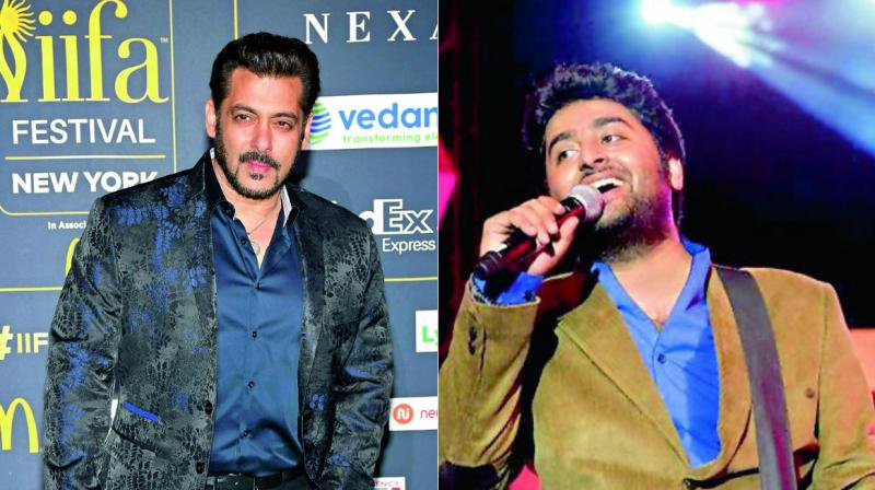 Salman Khan apparently got Arijit Singh’s voice replaced with Rahat Fateh Ali Khan’s in 'Tiger Zinda Hai'. Salman Khan apparently got Arijit Singh’s voice replaced with Rahat Fateh Ali Khan’s in 'Tiger Zinda Hai'.