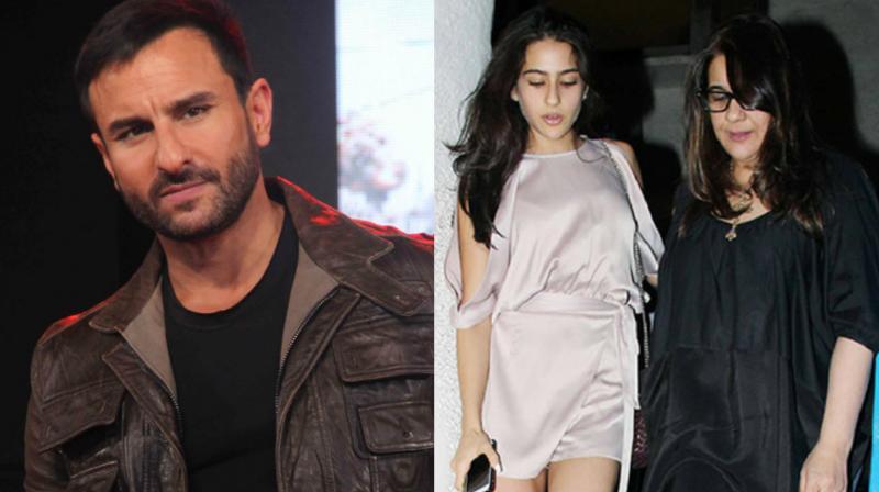 Reports claimed that Amrita Singh blasted Saif Ali Khan for his recent comments on Sara Ali Khan's debut. Reports claimed that Amrita Singh blasted Saif Ali Khan for his recent comments on Sara Ali Khan's debut.