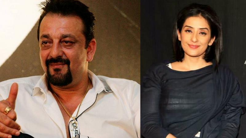 Sanjay Dutt and Manisha Koirala. Sanjay Dutt and Manisha Koirala.