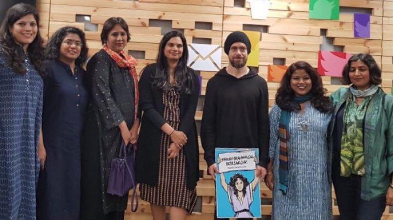 ‘Smash Brahminical patriarchy’ poster gets Twitter CEO trolled ‘Smash Brahminical patriarchy’ poster gets Twitter CEO trolled