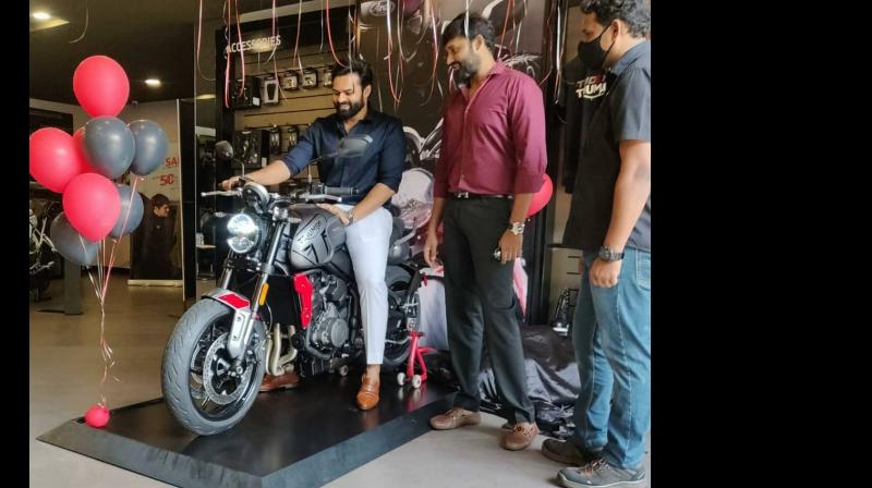 Sai Dharam Tej had purchased the bike recently