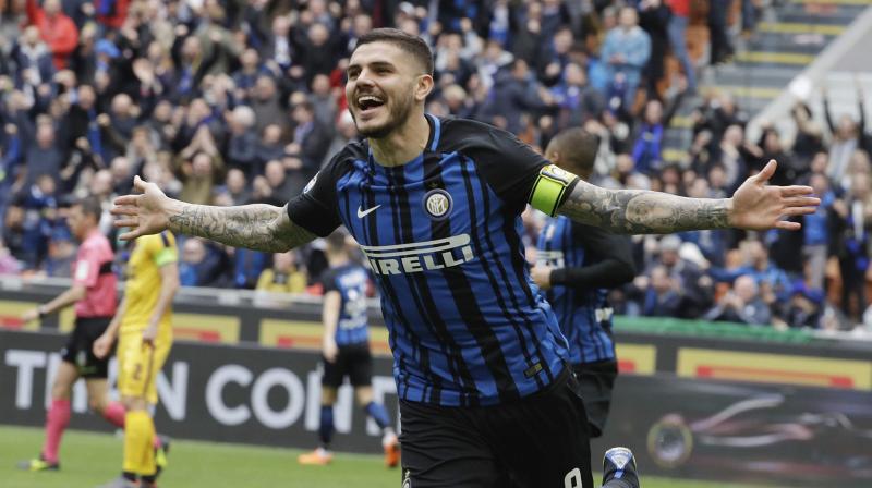 The 25-year-old has scored 112 goals for the club, and was the joint top-scorer in Serie A with 29 last season. (Photo: AP) The 25-year-old has scored 112 goals for the club, and was the joint top-scorer in Serie A with 29 last season. (Photo: AP)