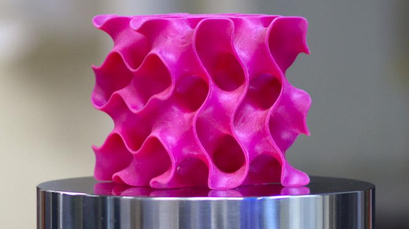 The team was able to compress small flakes of graphene using a combination of heat and pressure. The team was able to compress small flakes of graphene using a combination of heat and pressure.