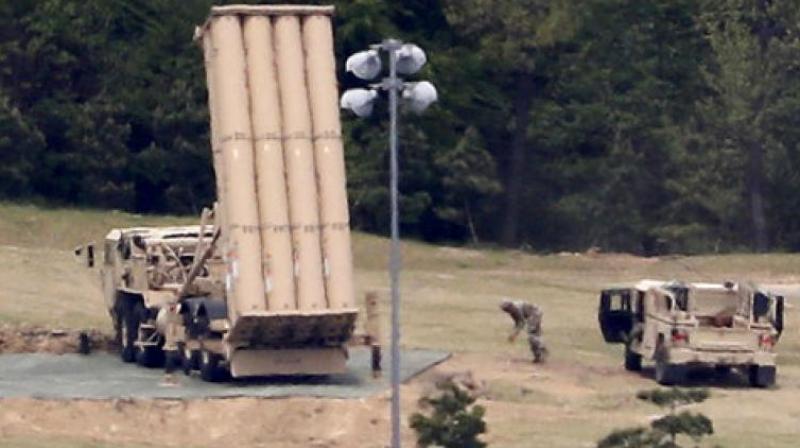 Parts of the THAAD defense system were brought into South Korea under the government of ousted president Park Geun-Hye. (Photo: AP) Parts of the THAAD defense system were brought into South Korea under the government of ousted president Park Geun-Hye. (Photo: AP)