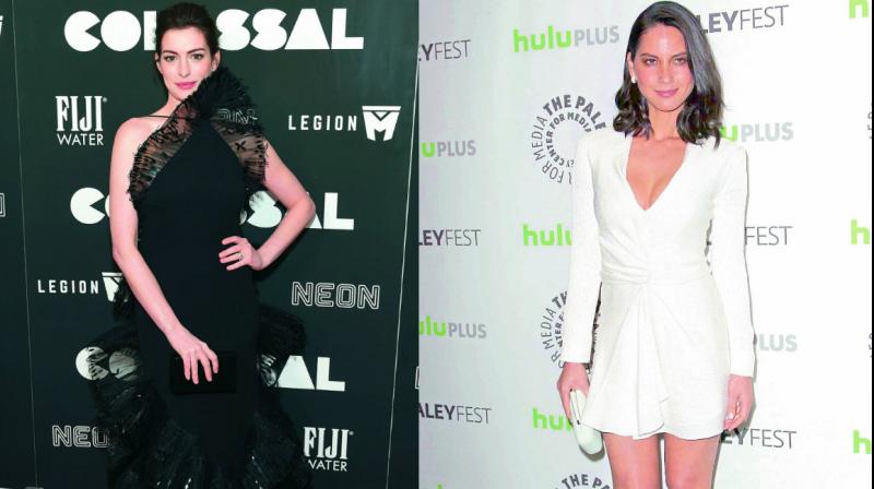 Anne Hathaway and Olivia Munn stayed home due to ill health, but made sure to support the movement through their social media accounts. (Photo: DC) Anne Hathaway and Olivia Munn stayed home due to ill health, but made sure to support the movement through their social media accounts. (Photo: DC)