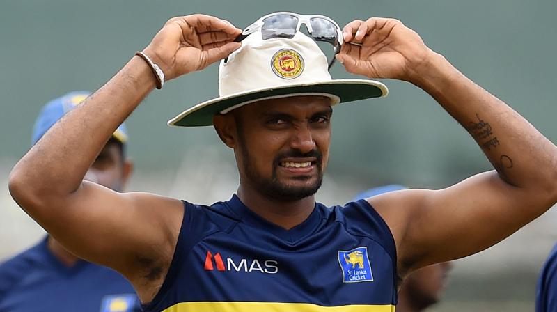 Danushka Gunathilaka in this file picture. (Photo: AFP)
