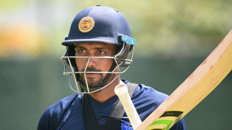 Danushka Gunathilaka's suspension will come into affect after the conclusion of the ongoing Test match between Sri Lanka and South Africa on Tuesday. (Photo: AFP) Danushka Gunathilaka's suspension will come into affect after the conclusion of the ongoing Test match between Sri Lanka and South Africa on Tuesday. (Photo: AFP)