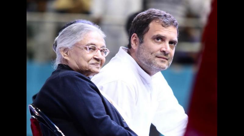 Congress President Rahul Gandhi on Monday made it clear that his party will have no alliance with Aam Aadmi Party (AAP) for the upcoming polls in Delhi. (Photo: ANI) Congress President Rahul Gandhi on Monday made it clear that his party will have no alliance with Aam Aadmi Party (AAP) for the upcoming polls in Delhi. (Photo: ANI)