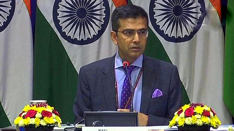 MEA spokesperson Raveesh Kumar said, 'It is the prerogative of the government of the Islamic Republic of Iran to choose its partners for the development of infrastructure facilities there.' (Photo: ANI/Twitter) MEA spokesperson Raveesh Kumar said, 'It is the prerogative of the government of the Islamic Republic of Iran to choose its partners for the development of infrastructure facilities there.' (Photo: ANI/Twitter)