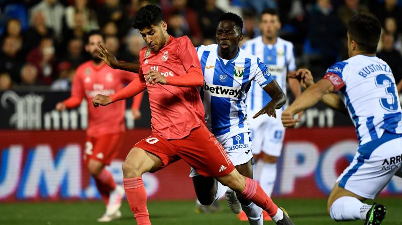 Zinedine Zidane’s side, who are third in the table and 13 points behind leaders Barcelona, were uninspired against local rivals Leganes. (Photo: AFP) Zinedine Zidane’s side, who are third in the table and 13 points behind leaders Barcelona, were uninspired against local rivals Leganes. (Photo: AFP)