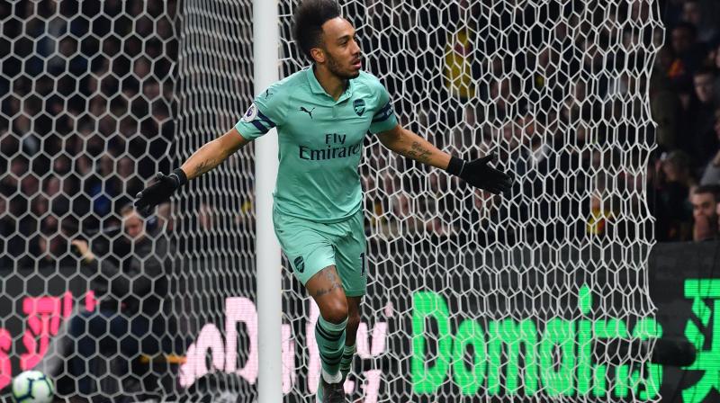 Arsenal are ahead of fifth-placed Chelsea, who have played a game more, on goal difference. Watford stayed 10th with 46 points. (Photo: AFP) Arsenal are ahead of fifth-placed Chelsea, who have played a game more, on goal difference. Watford stayed 10th with 46 points. (Photo: AFP)