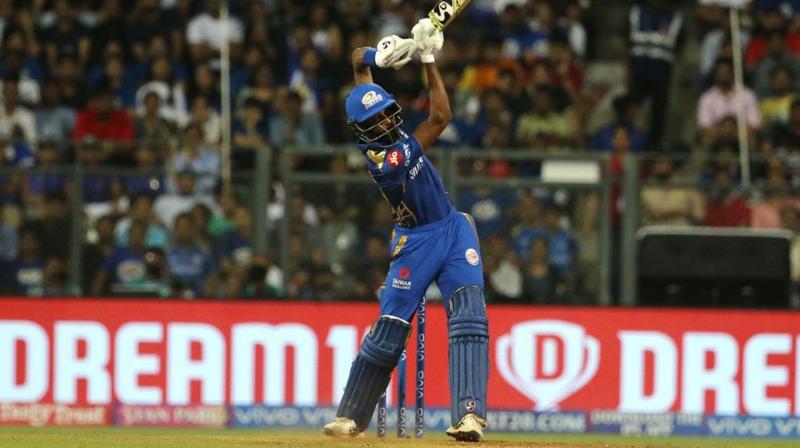 'Hardik's hitting has been helping the team and him as well to move forward. This is something he wanted to do because he didn't have a lot of time before coming to the IPL', the MI captain said. 'Hardik's hitting has been helping the team and him as well to move forward. This is something he wanted to do because he didn't have a lot of time before coming to the IPL', the MI captain said.