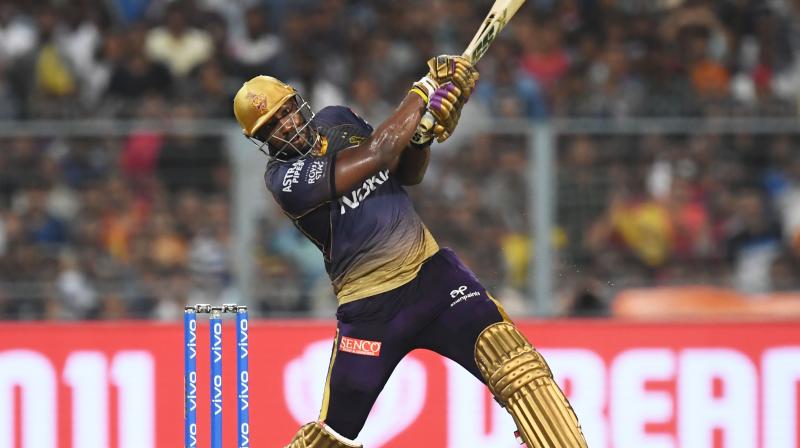 Russell holds the record for hitting the fastest Caribbean Premier League century in just 40 balls while playing for Jamaica Tallawahs. (Photo: AFP) Russell holds the record for hitting the fastest Caribbean Premier League century in just 40 balls while playing for Jamaica Tallawahs. (Photo: AFP)