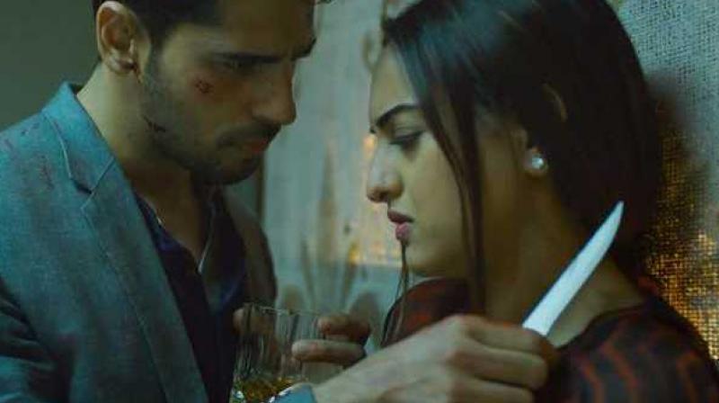 Sonakshi Sinha and Siddarth Malhotra. Sonakshi Sinha and Siddarth Malhotra.
