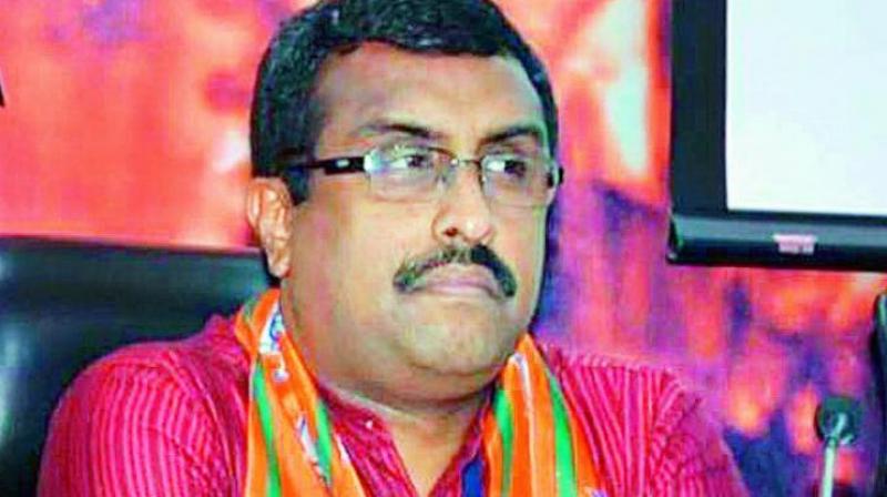 Madhav said India's ruling party does not need lessons from the Congress on democracy and bipartisanship. (Photo: File) Madhav said India's ruling party does not need lessons from the Congress on democracy and bipartisanship. (Photo: File)