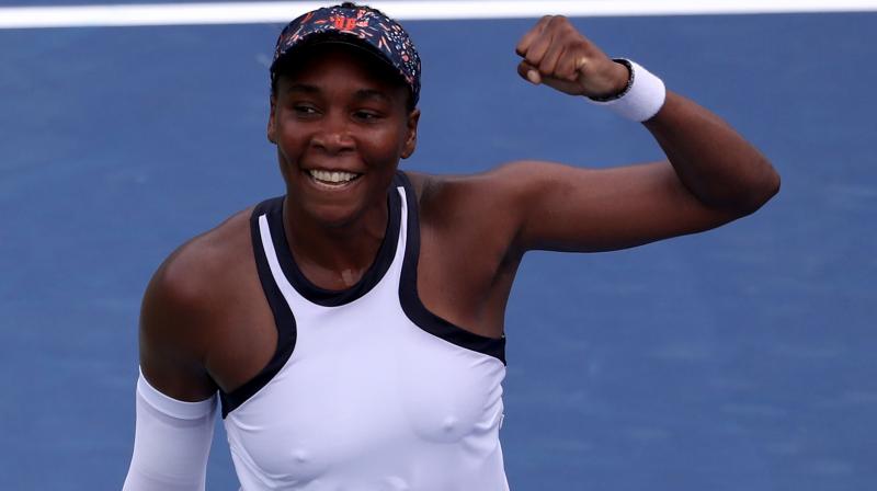 Former world number one Venus Williams, playing what she called 'smart' tennis, beat defending champion Kiki Bertens 6-3 3-6 7-6(4) in the second round of the Cincinnati Masters on Tuesday. (Photo:AFP) Former world number one Venus Williams, playing what she called 'smart' tennis, beat defending champion Kiki Bertens 6-3 3-6 7-6(4) in the second round of the Cincinnati Masters on Tuesday. (Photo:AFP)