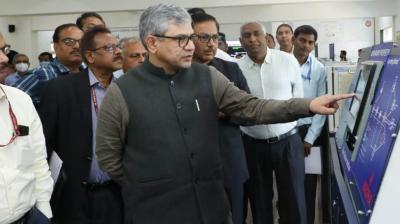 Vaishnaw directed engineers to chalk out strategies to instal the technology at a faster pace on trains and to improve the efficacy of the indigenous system. — DC Image