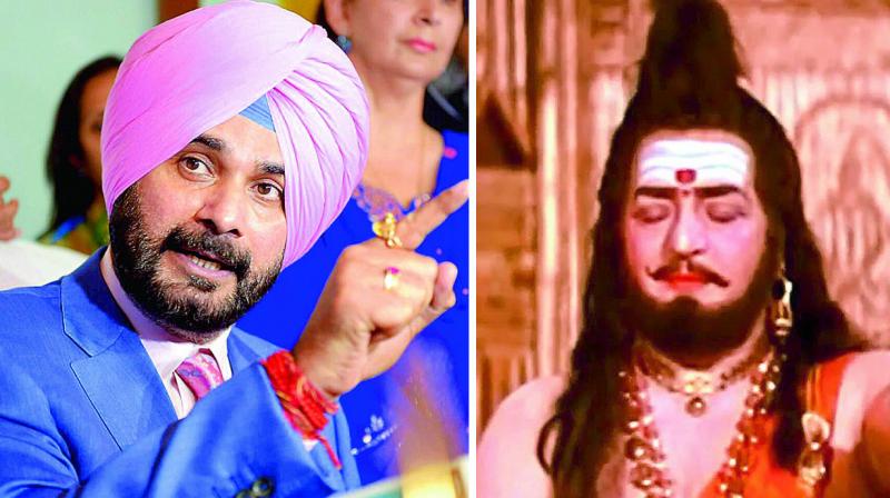 Navjot Singh Sidhu, now a minister in Punjab, wants to continue with his TV show. It’s a repeat from 1989, when AP Chief Minister N.T. Rama Rao acted in a movie. Navjot Singh Sidhu, now a minister in Punjab, wants to continue with his TV show. It’s a repeat from 1989, when AP Chief Minister N.T. Rama Rao acted in a movie.