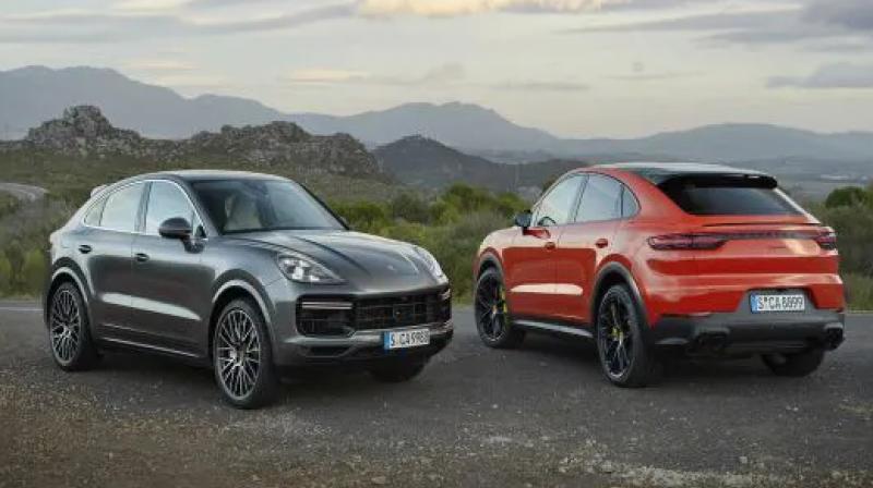 A sportier looking iteration of the Cayenne SUV. A sportier looking iteration of the Cayenne SUV.