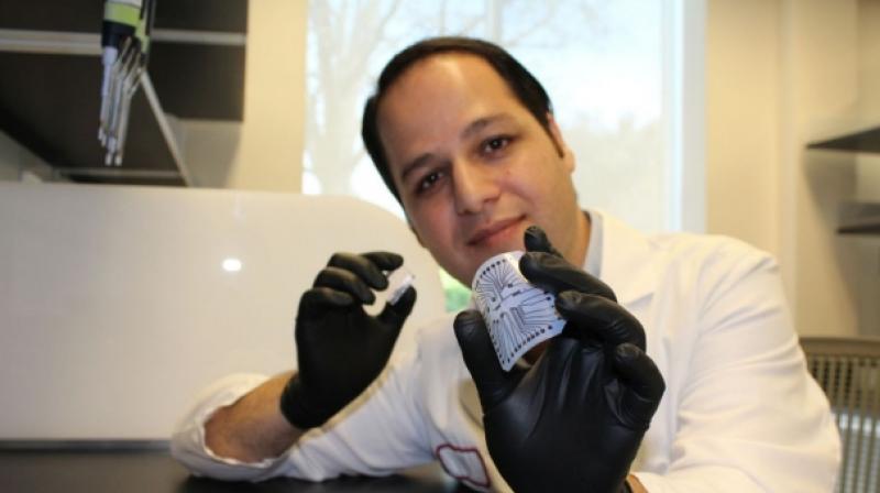 Rahim Esfandyarpour helped to develop a way to create a diagnostic Rahim Esfandyarpour helped to develop a way to create a diagnostic