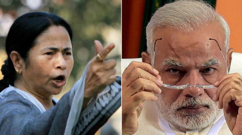 West Bengal Chief Minister Mamata Banerjee and Prime Minister Narendra Modi. (Photos: PTI) West Bengal Chief Minister Mamata Banerjee and Prime Minister Narendra Modi. (Photos: PTI)