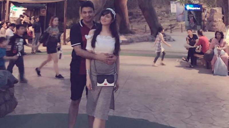 Bhushan Kumar and Divya Khosla Kumar. Bhushan Kumar and Divya Khosla Kumar.
