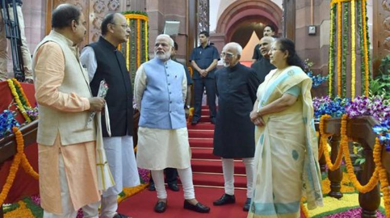 Ruptures in the Opposition unity emerged barely a week after 17 parties joined hands to put up a joint candidate against the ruling NDA nominee for the July 17 presidential election. (Photo: PTI) Ruptures in the Opposition unity emerged barely a week after 17 parties joined hands to put up a joint candidate against the ruling NDA nominee for the July 17 presidential election. (Photo: PTI)
